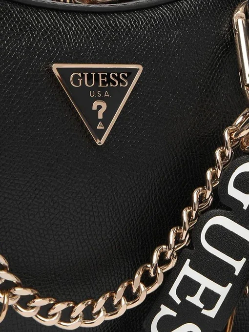 GUESS Сумка колір чорний фото 3