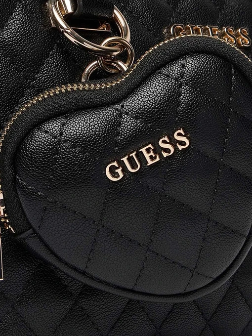 GUESS Сумка колір чорний фото 3