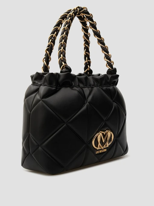 Moschino Сумка колір чорний фото 3