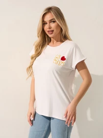 Футболки і поло ISSA Plus модель 15594_белый Фото