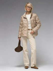 Куртки та дублянки VIVA WEAR 88102 модель 88102-beige-milk Фото