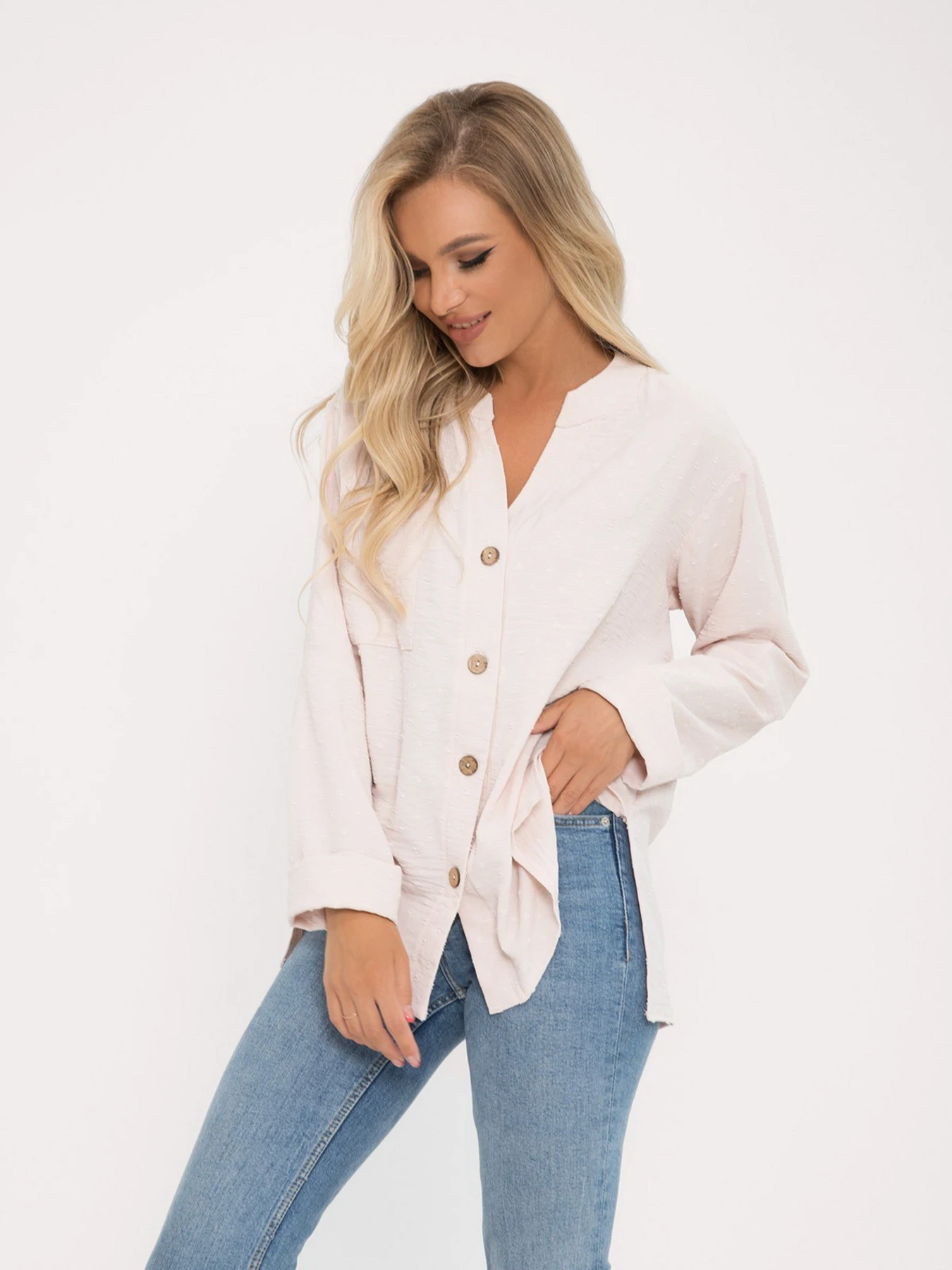 Сорочки ISSA Plus модель SA-271_beige Сорочки ISSA Plus модель SA-271_beige Фото