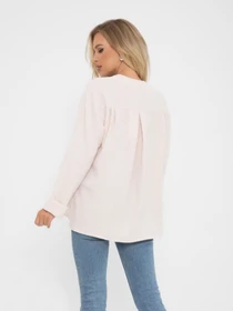 Сорочки ISSA Plus модель SA-271_beige Фото