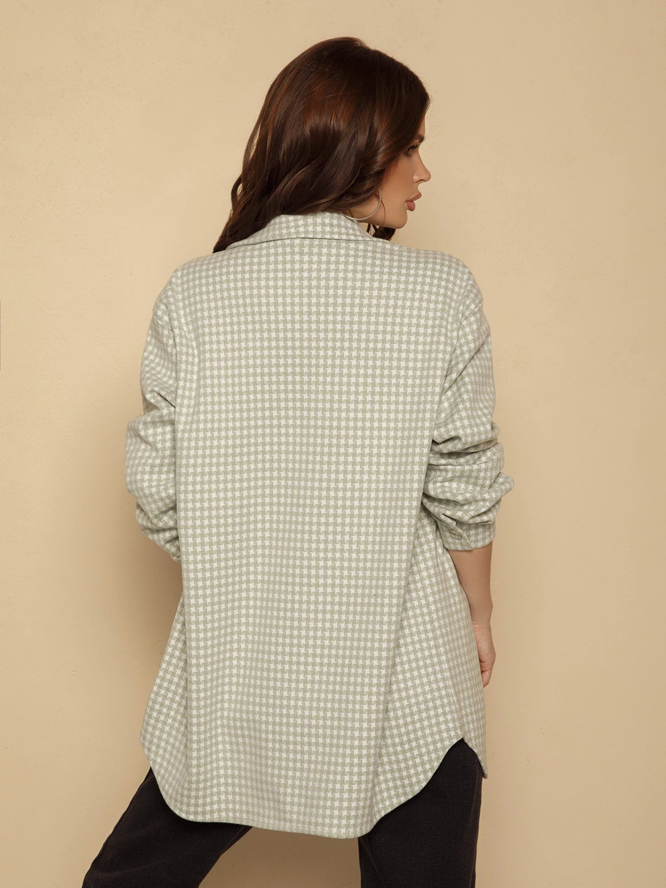 Сорочки ISSA Plus модель 12931_mint Сорочки ISSA Plus модель 12931_mint Фото