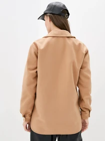 Куртки та дублянки ISSA Plus модель 12930_beige Фото