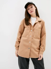 Куртки та дублянки ISSA Plus модель 12930_beige Фото