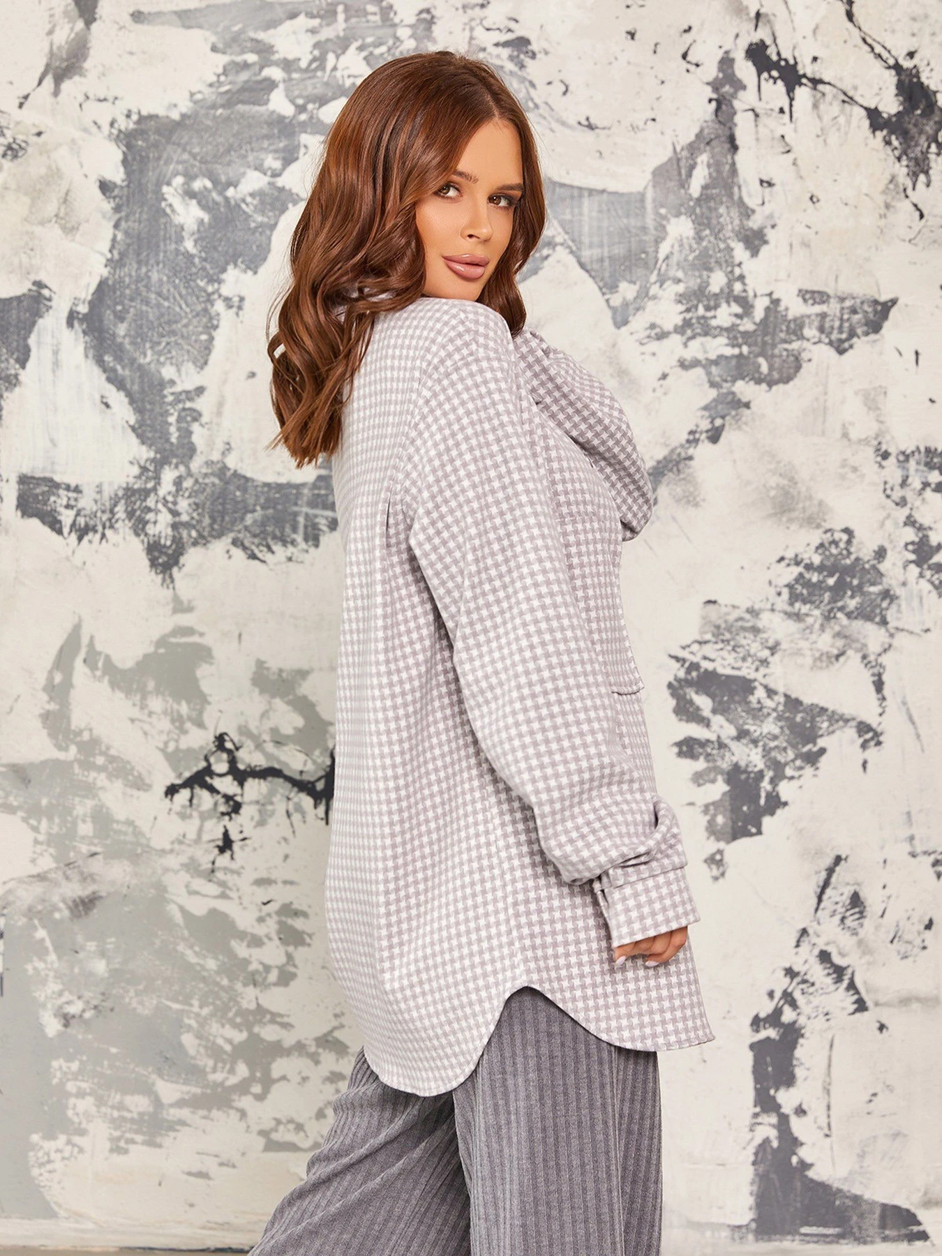 Сорочки ISSA Plus модель 12931_grey Сорочки ISSA Plus модель 12931_grey Фото