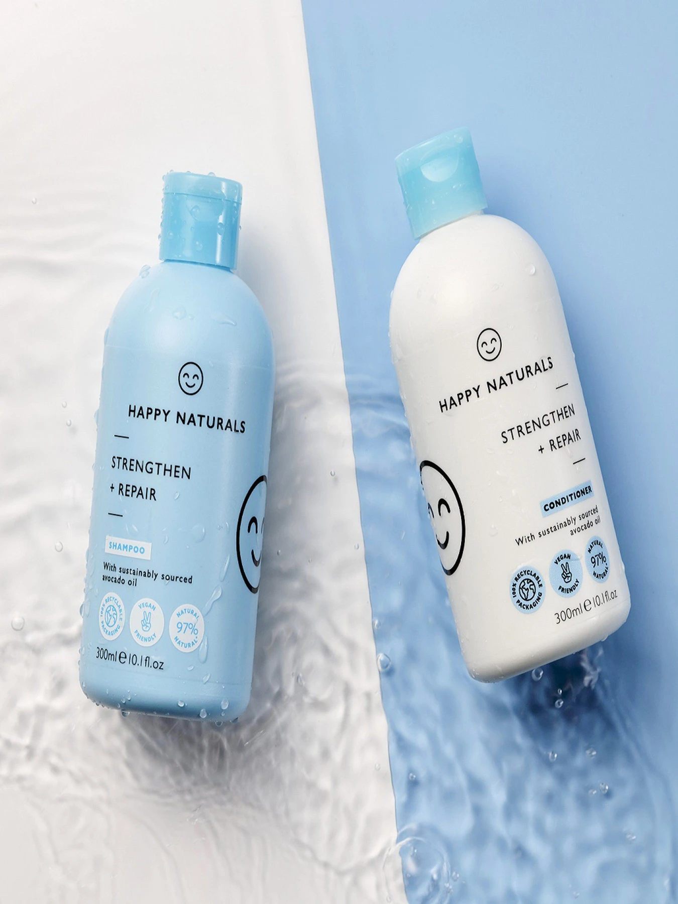 Кондиционер для волос Strengthen and Repair Happy Naturals модель 5060528326926 Фото