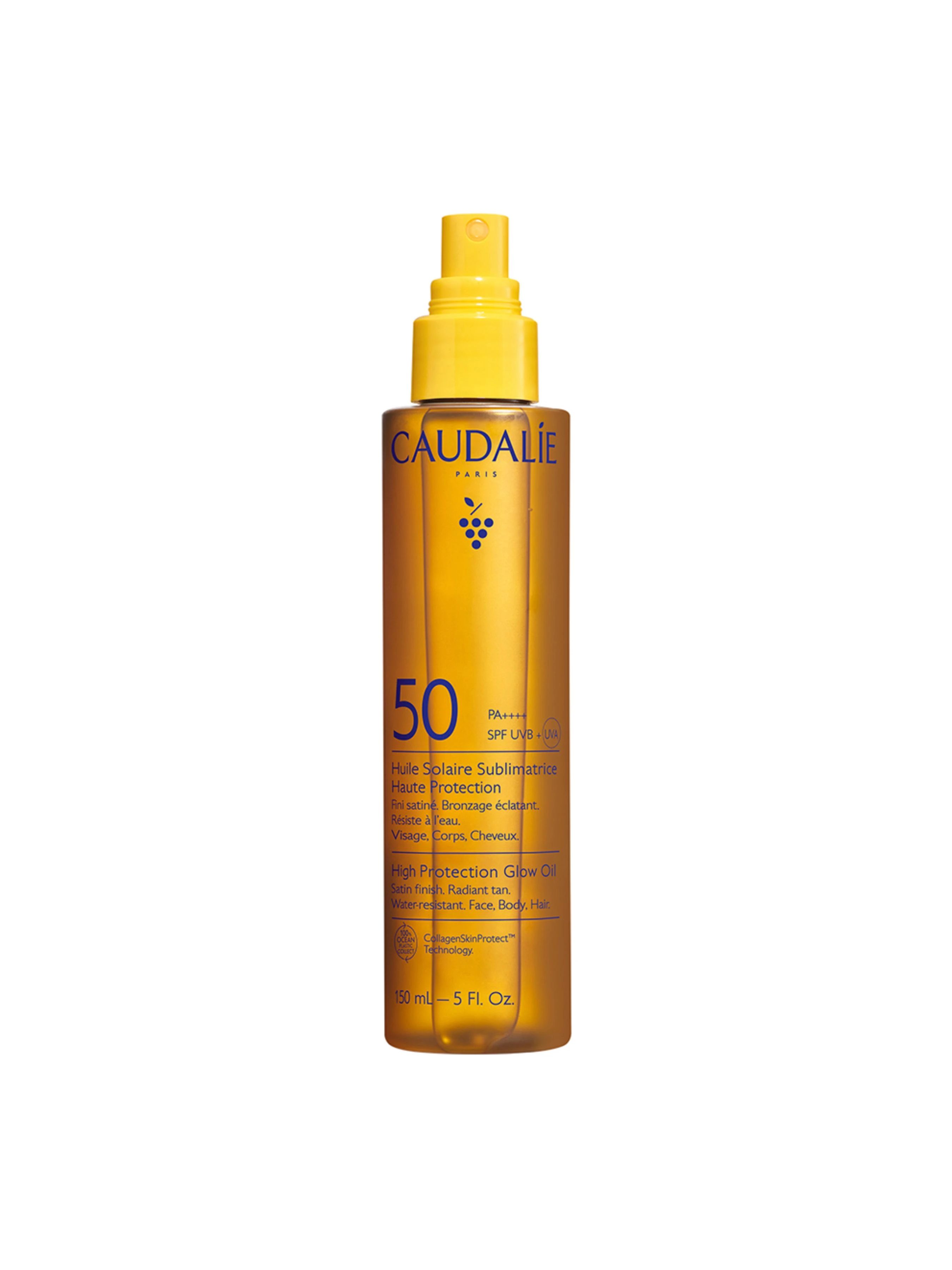 Сонцезахисна Олія-сяяння SPF50 високий захист CAUDALIE