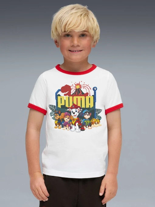 Дитяча Футболка PUMA x Paw Patrol Ringer Tee фото 3
