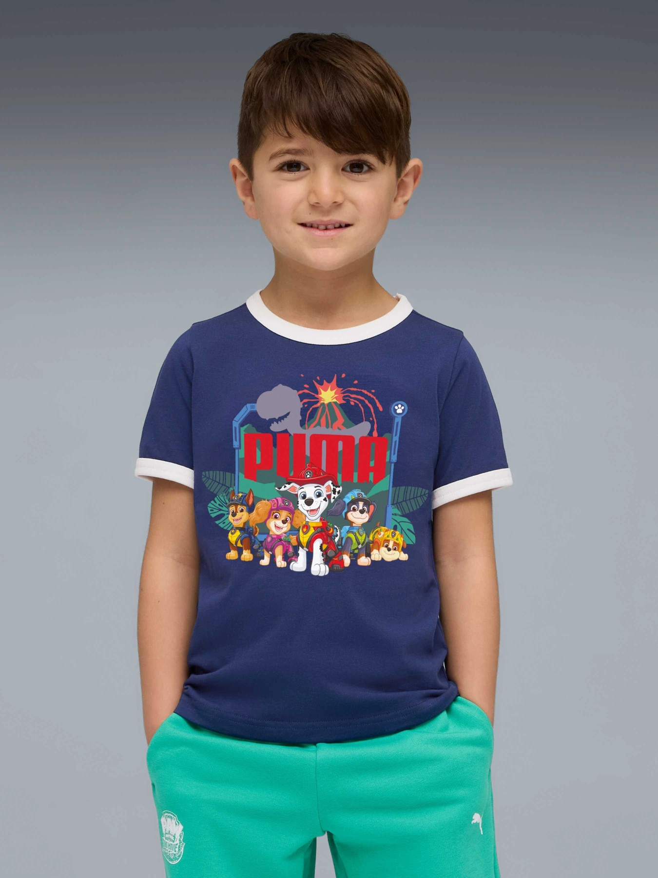 Футболки і поло PUMA x Paw Patrol Ringer Tee модель 634935 Фото