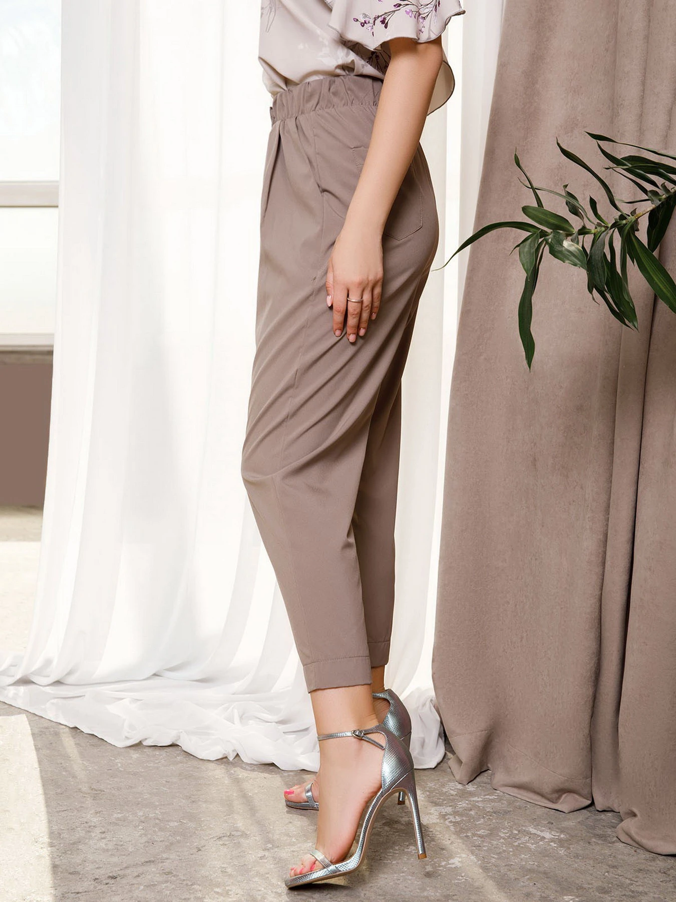 Брюки ISSA Plus модель 11600_grey Брюки ISSA Plus модель 11600_grey Фото