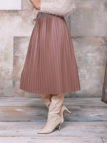Юбки ISSA Plus модель 11451_beige Фото
