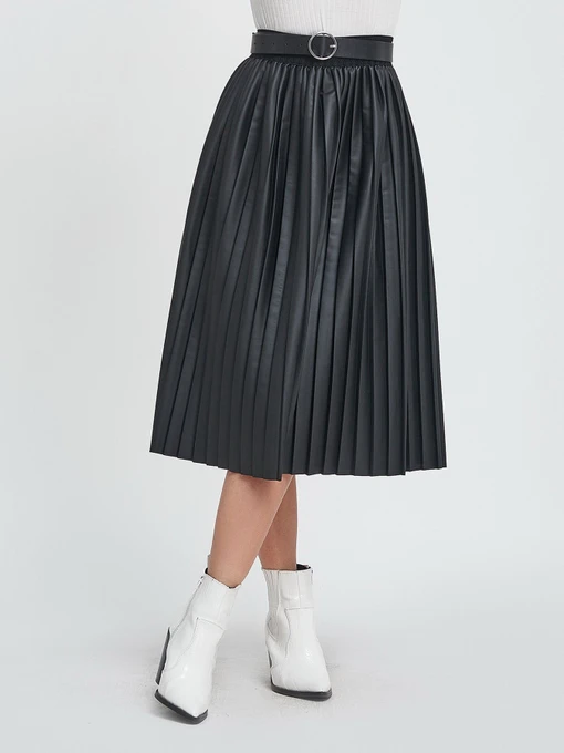 Юбки ISSA Plus модель 11451_black Фото