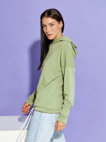 Худи и свитшоты ISSA Plus модель 11286_оливковый Фото