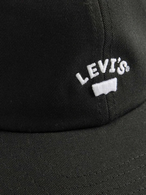 Levi's Кепка колір чорний фото 3