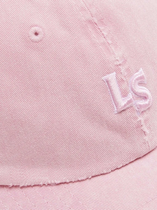 Levi's Кепка колір пудра фото 3
