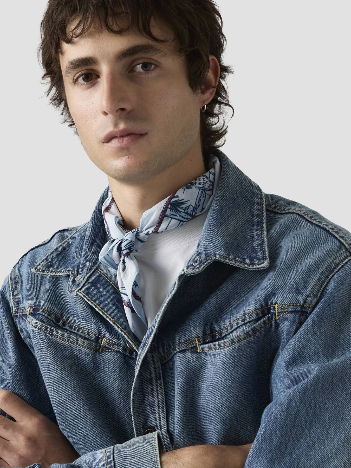 Шарфи та хустки Levi's модель 005CX;0001 Шарфи та хустки Levi's модель 005CX;0001 Фото