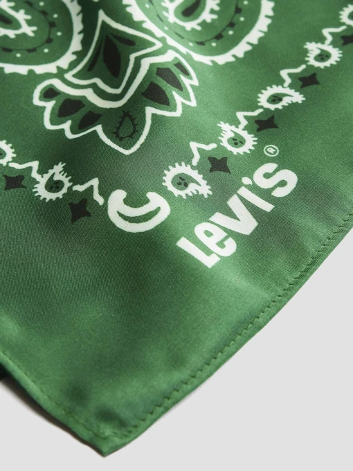 Levi's Хустка колір зелений фото 2
