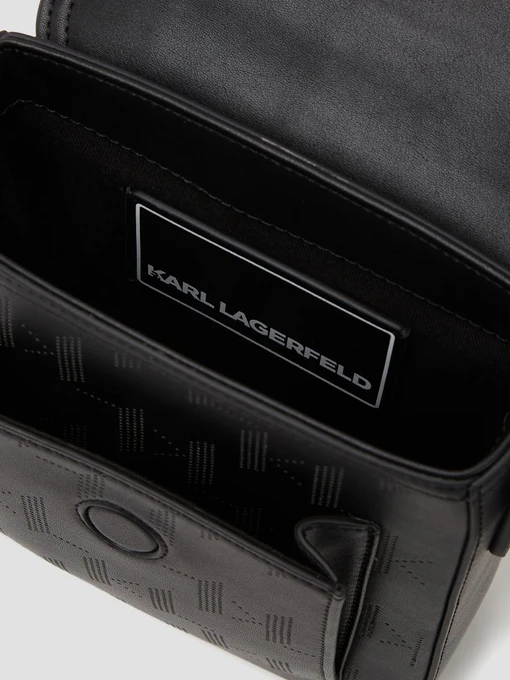 Karl Lagerfeld Крос-боді колір чорний фото 3
