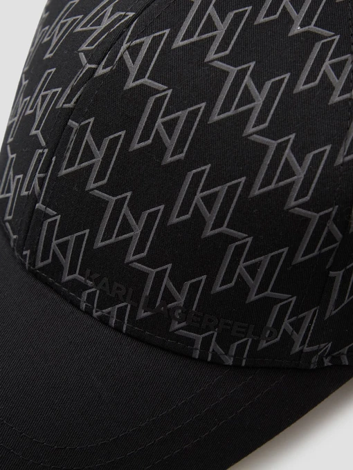 Karl Lagerfeld Кепка колір чорний фото 3