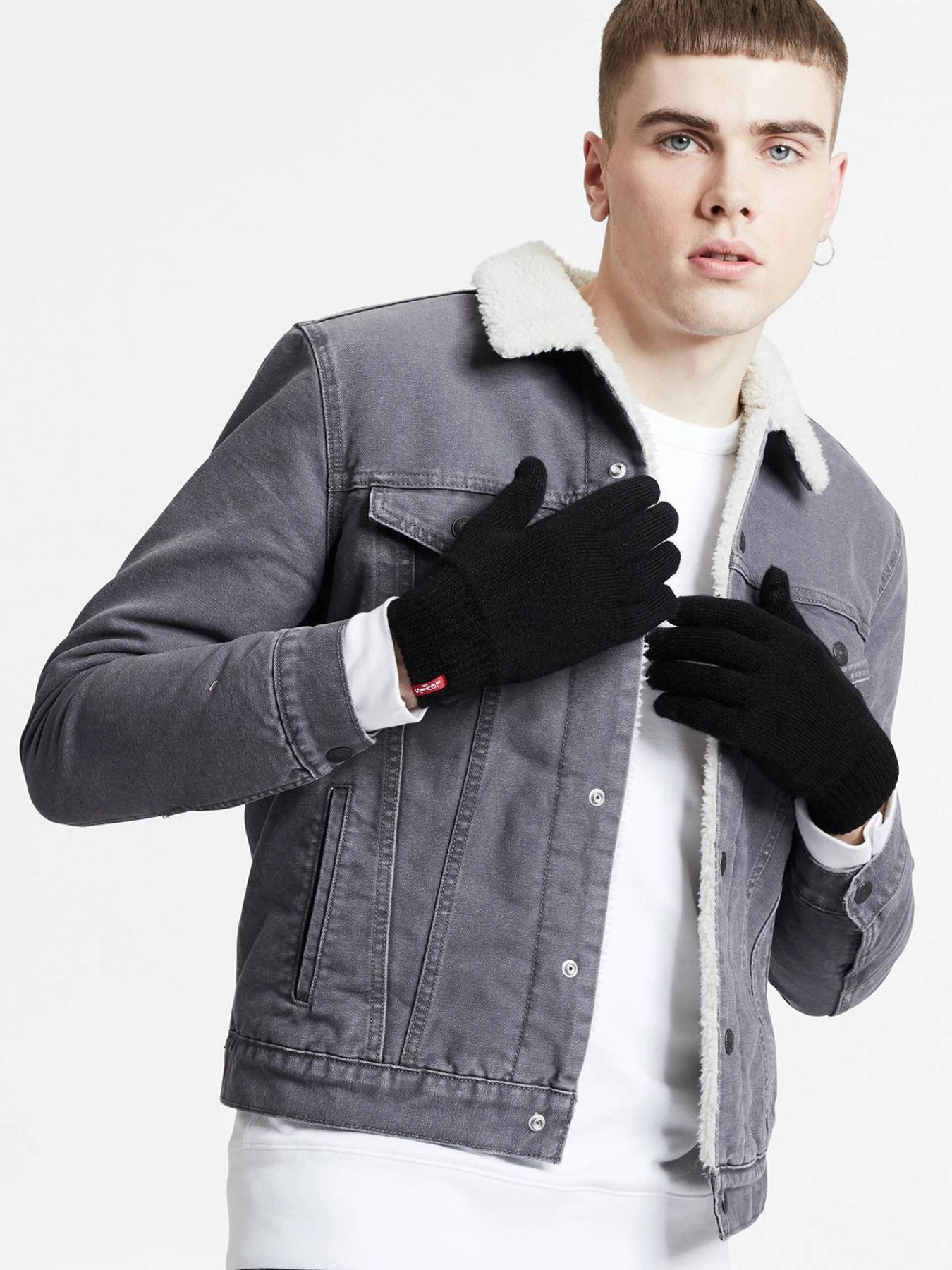 Перчатки и варежки Levi's модель 77138;0761 Фото