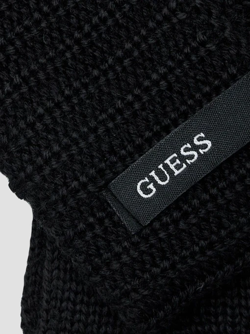GUESS Рукавички колір чорний фото 3