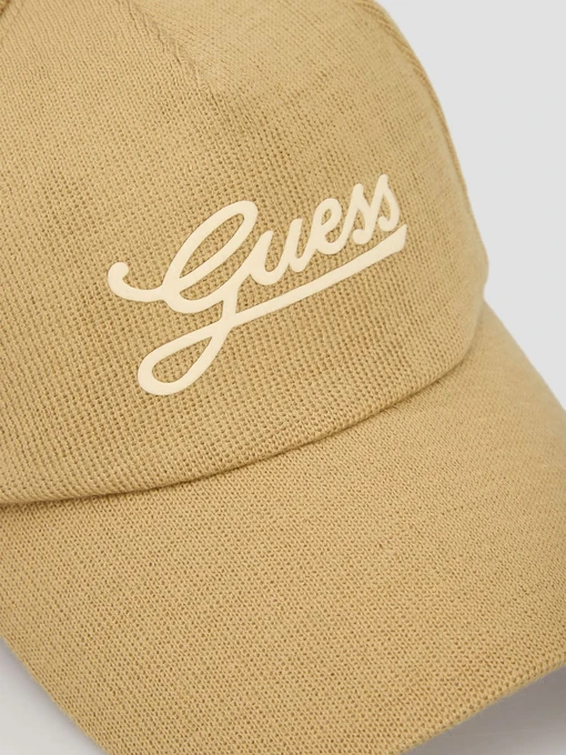 GUESS Кепка колір бежевий фото 3