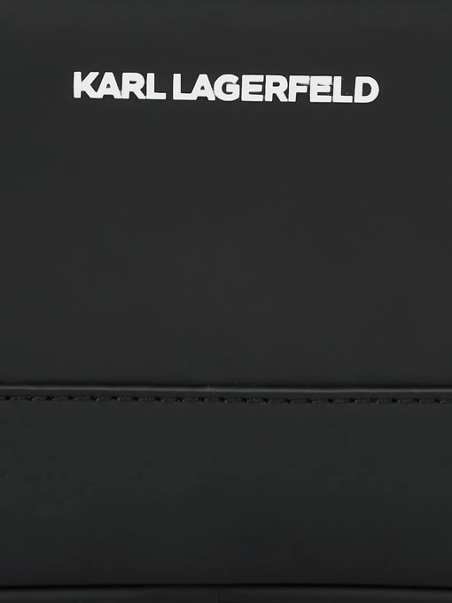 Karl Lagerfeld Крос-боді колір чорний фото 3