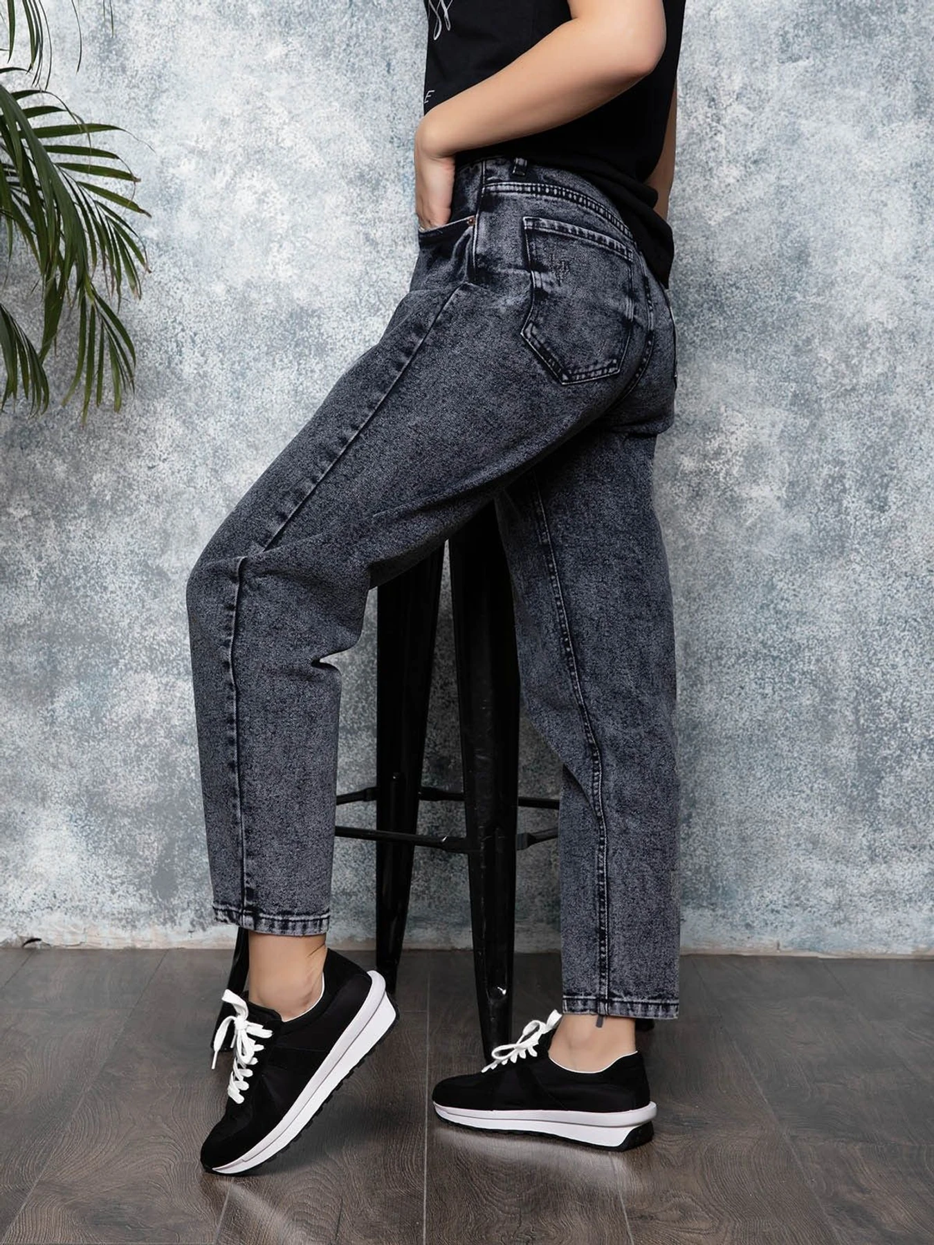 Джинсы ISSA Plus модель WN20-83_grey Джинсы ISSA Plus модель WN20-83_grey Фото