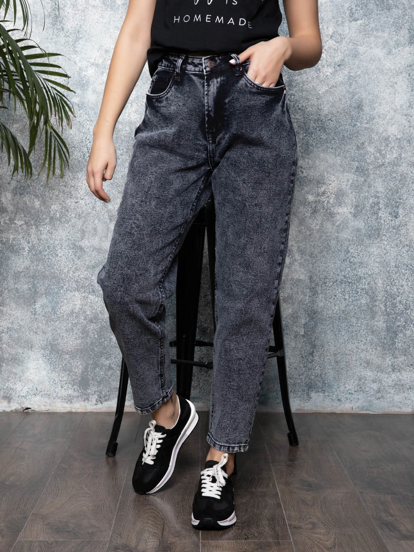 Джинсы ISSA Plus модель WN20-83_grey Джинсы ISSA Plus модель WN20-83_grey Фото