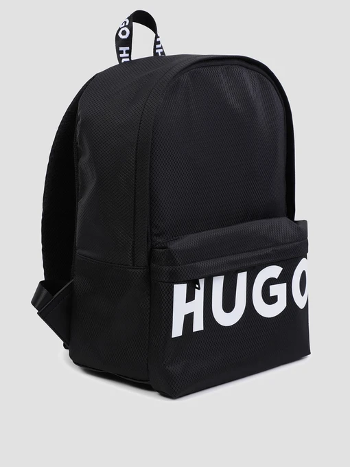 HUGO Kids Повсякденний рюкзак колір чорний фото 3