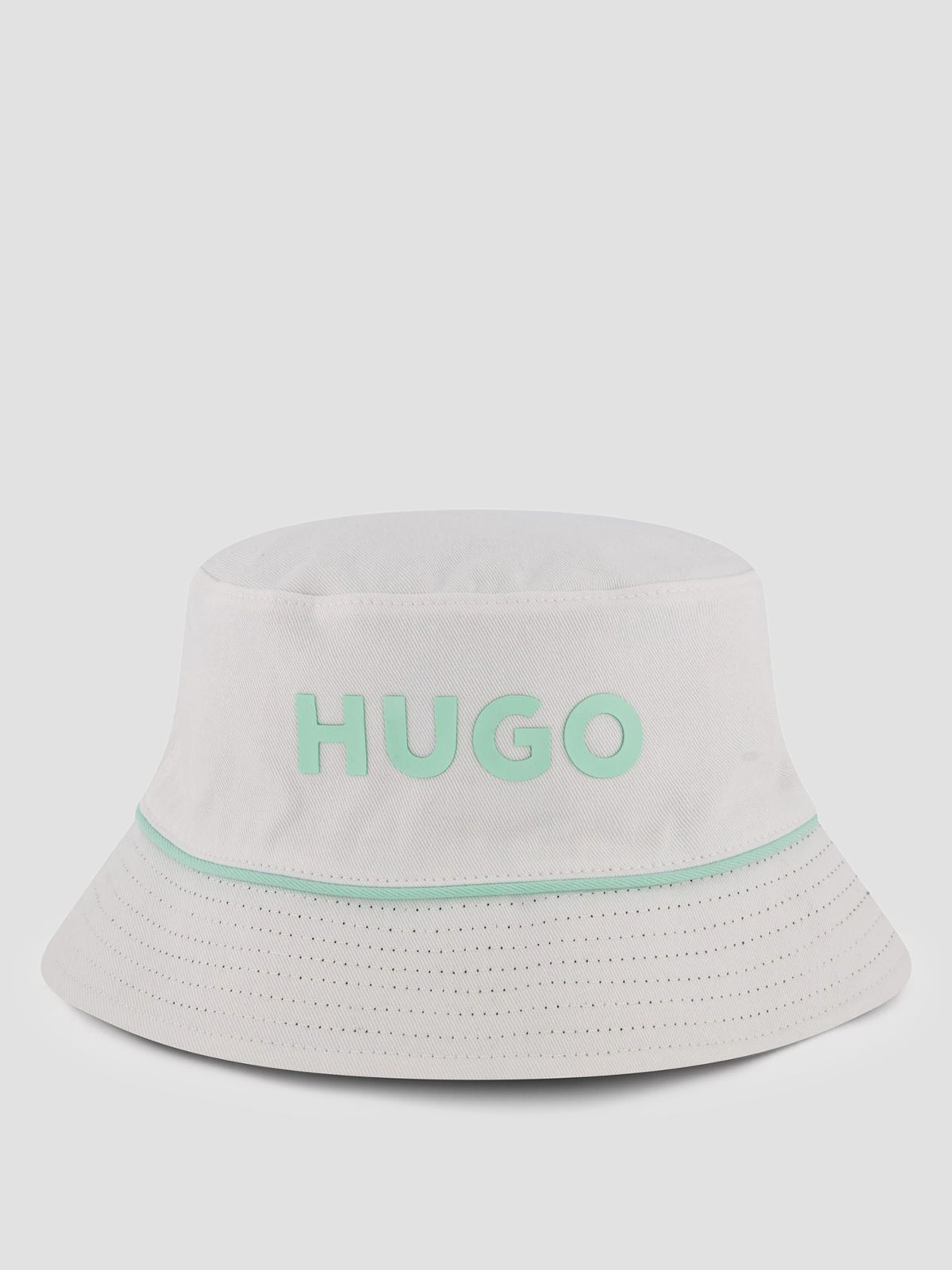 HUGO Kids Панама колір білий
