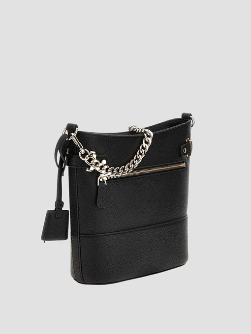 GUESS Крос-боді колір чорний фото 2