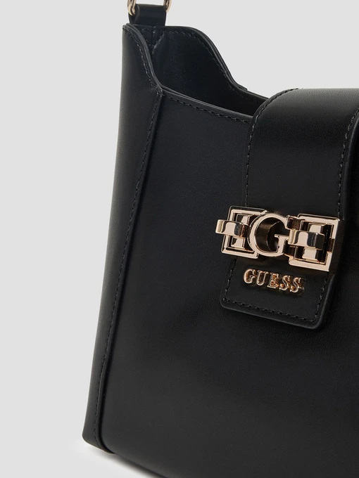 GUESS Хобо колір чорний фото 3