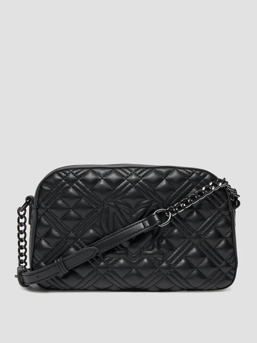 Moschino Крос-боді колір чорний фото 2