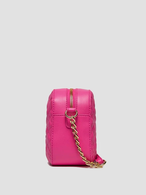 Moschino Крос-боді колір рожевий фото 3