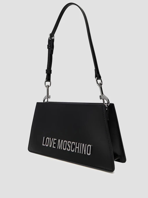 Moschino Шолдер бег колір чорний фото 2