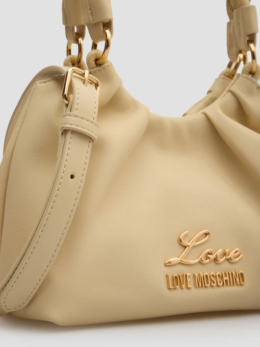 Moschino Сумка колір бежевий фото 3