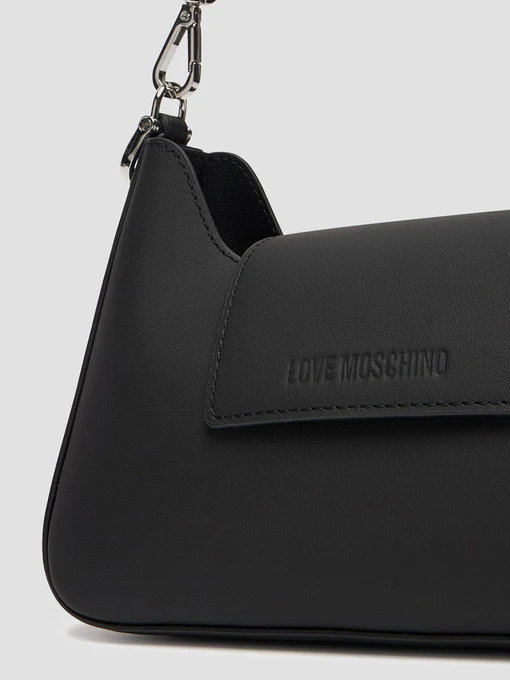 Moschino Крос-боді колір чорний фото 3