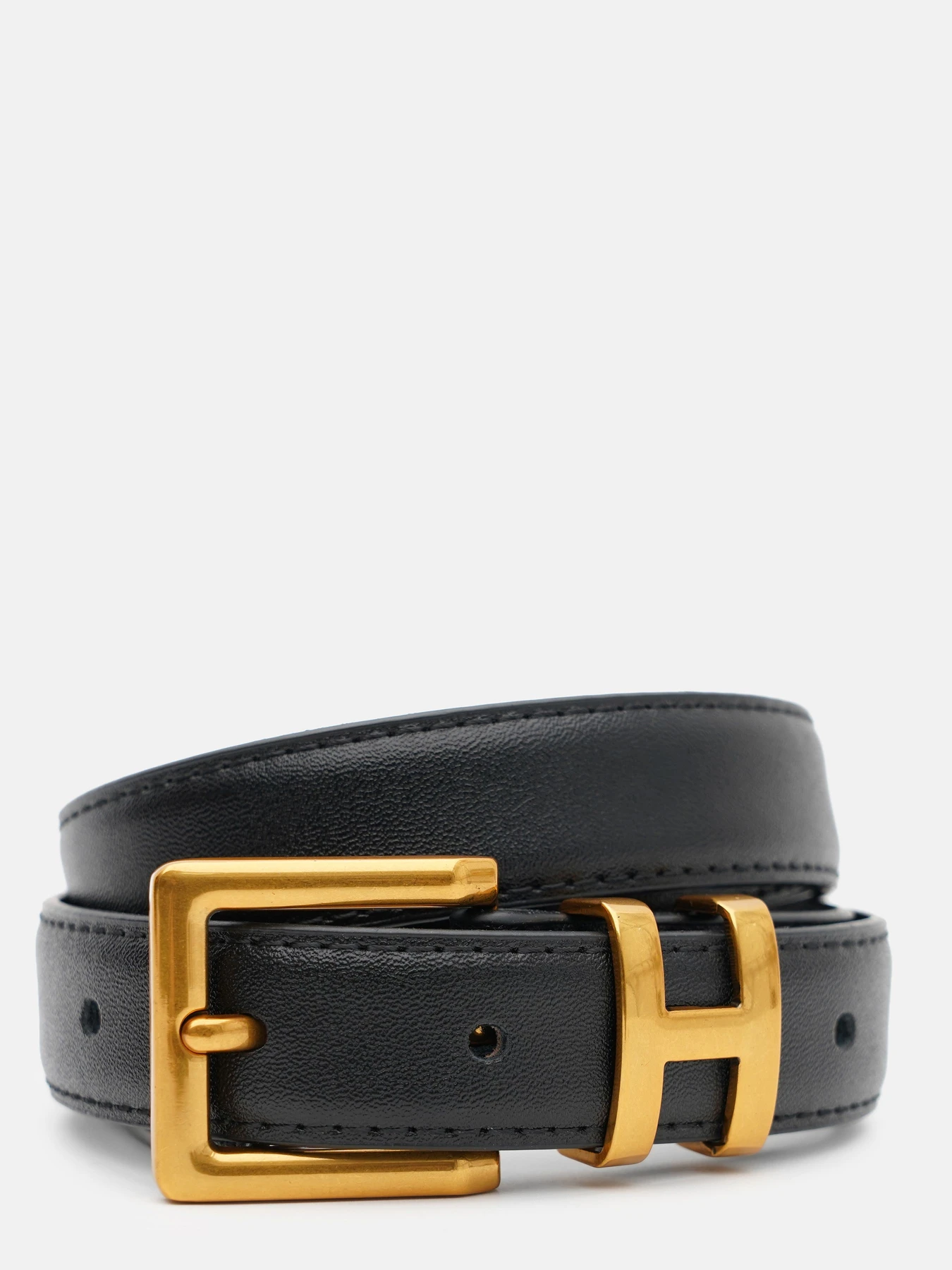Ремни Borsa Leather модель 1FB9368-2bl-black Фото