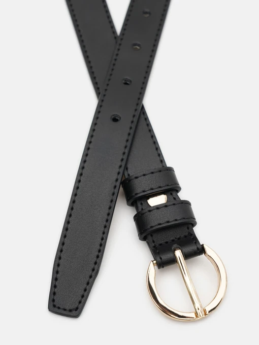 Borsa Leather Ремінь колір чорний фото 2