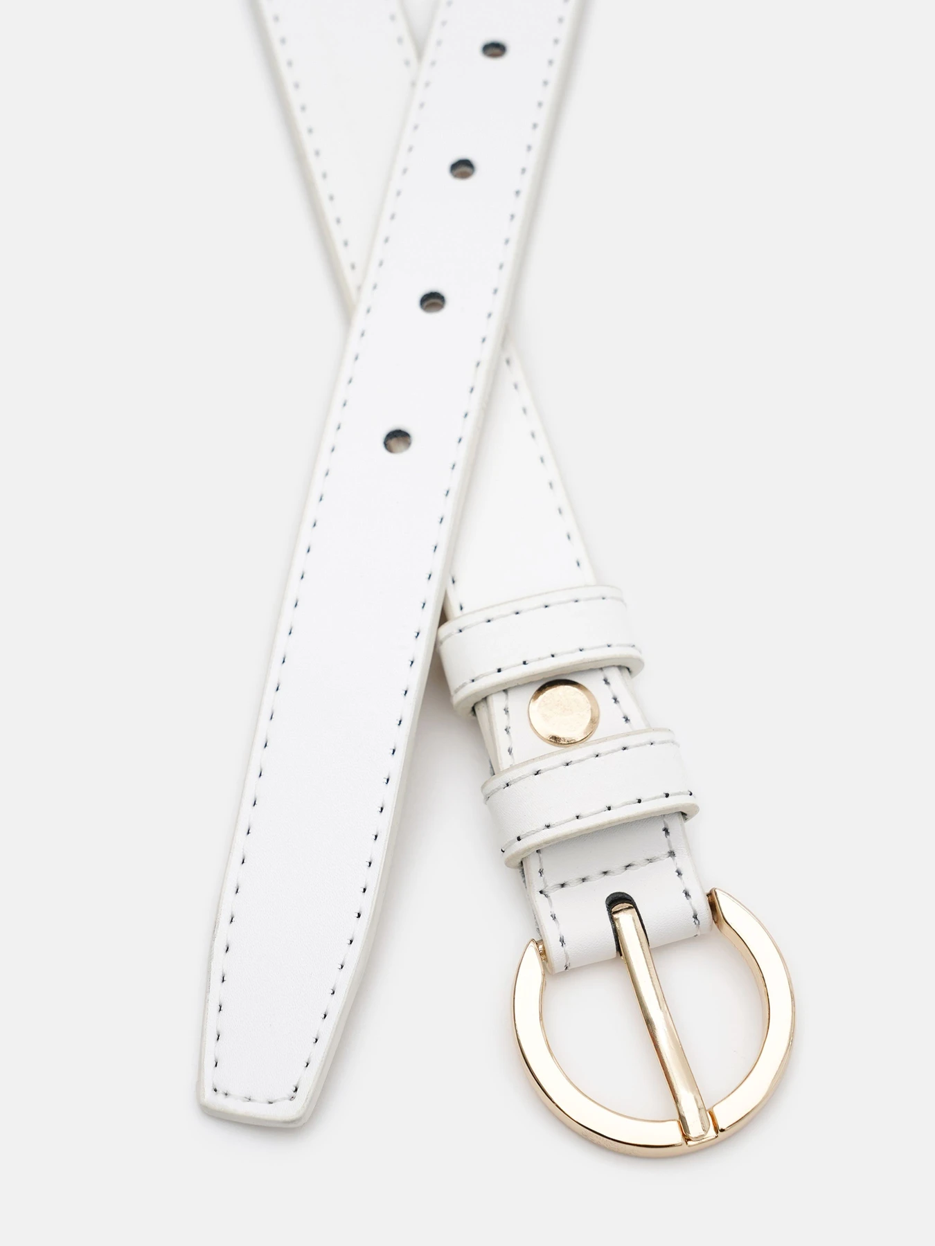 Ремни Borsa Leather модель 1FP9298w-white Фото