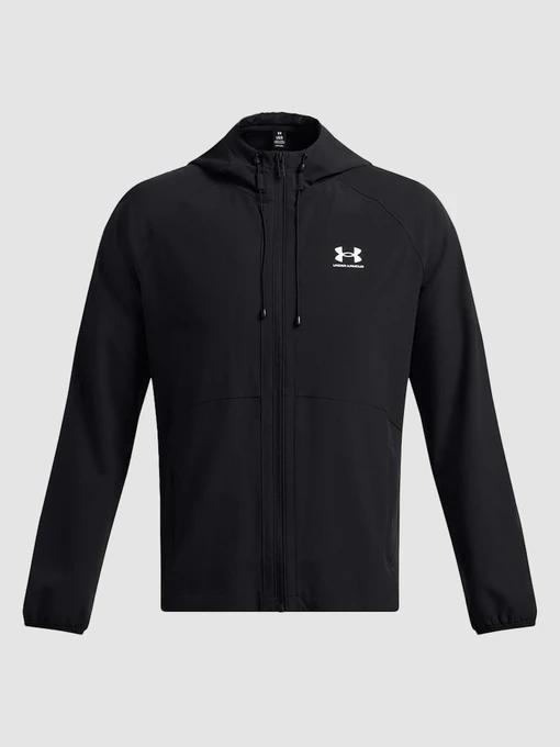 Куртки и дубленки Under Armour Vibe Woven Jacket Black модель 6003001-001 Фото