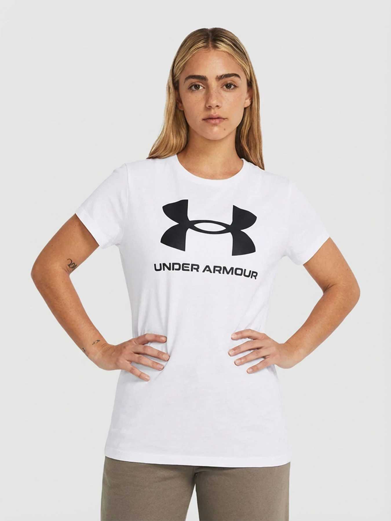 Футболки и поло Under Armour Sportstyle Logo Ss модель 1356305-111 Футболки и поло Under Armour Sportstyle Logo Ss модель 1356305-111 Фото