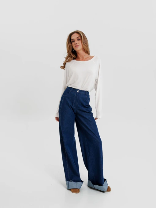 Джинсы Emmelie Delage LAZY модель o_DJLAZ-04 Фото
