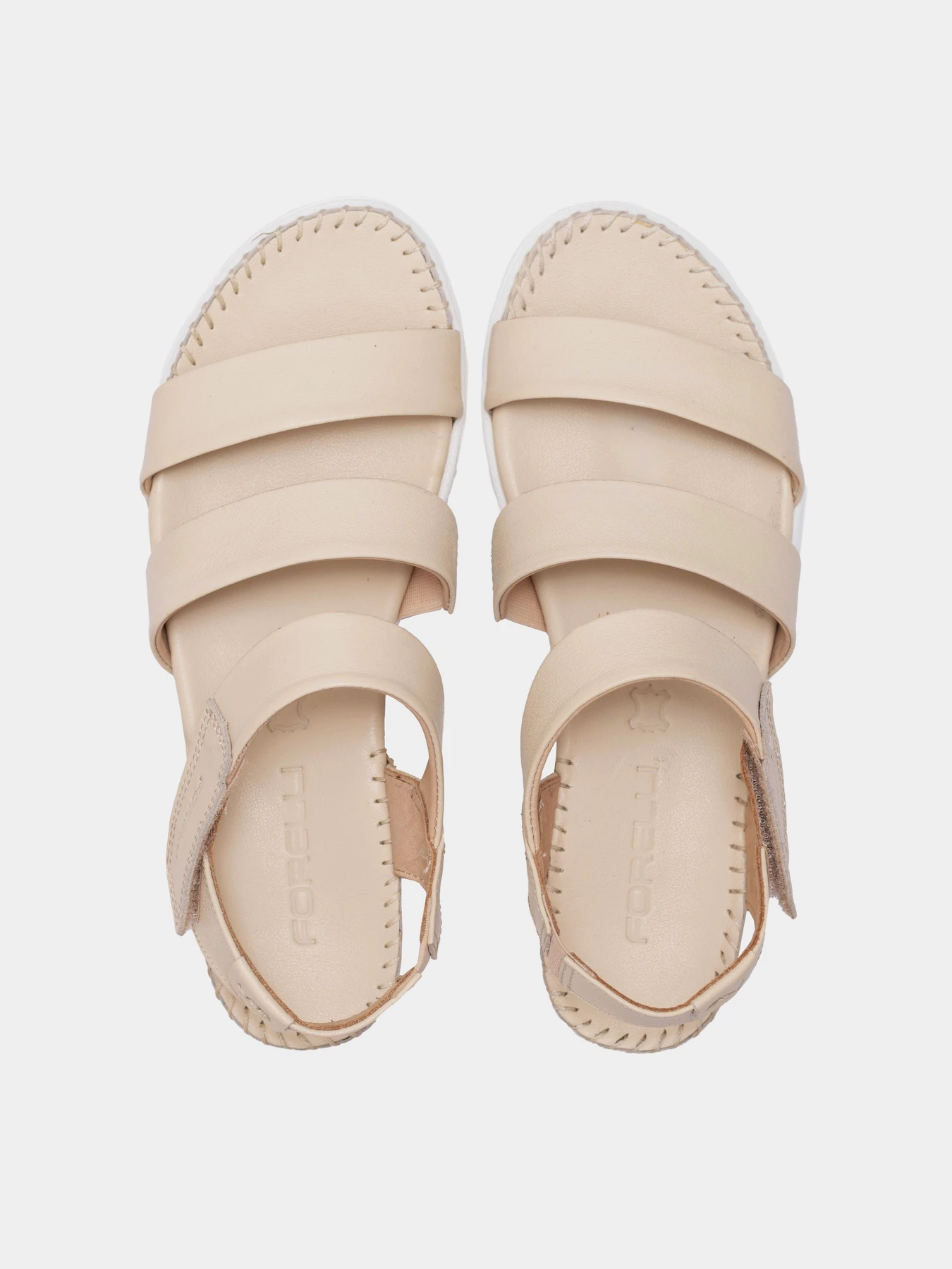 Сандалії Forelli модель 22315-Beige Сандалії Forelli модель 22315-Beige Фото