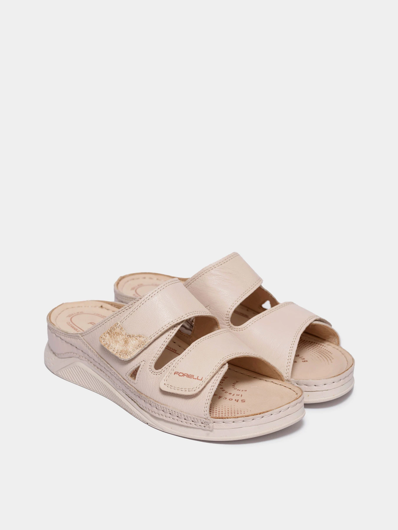 Шльопанці Forelli модель 23616-Beige Фото