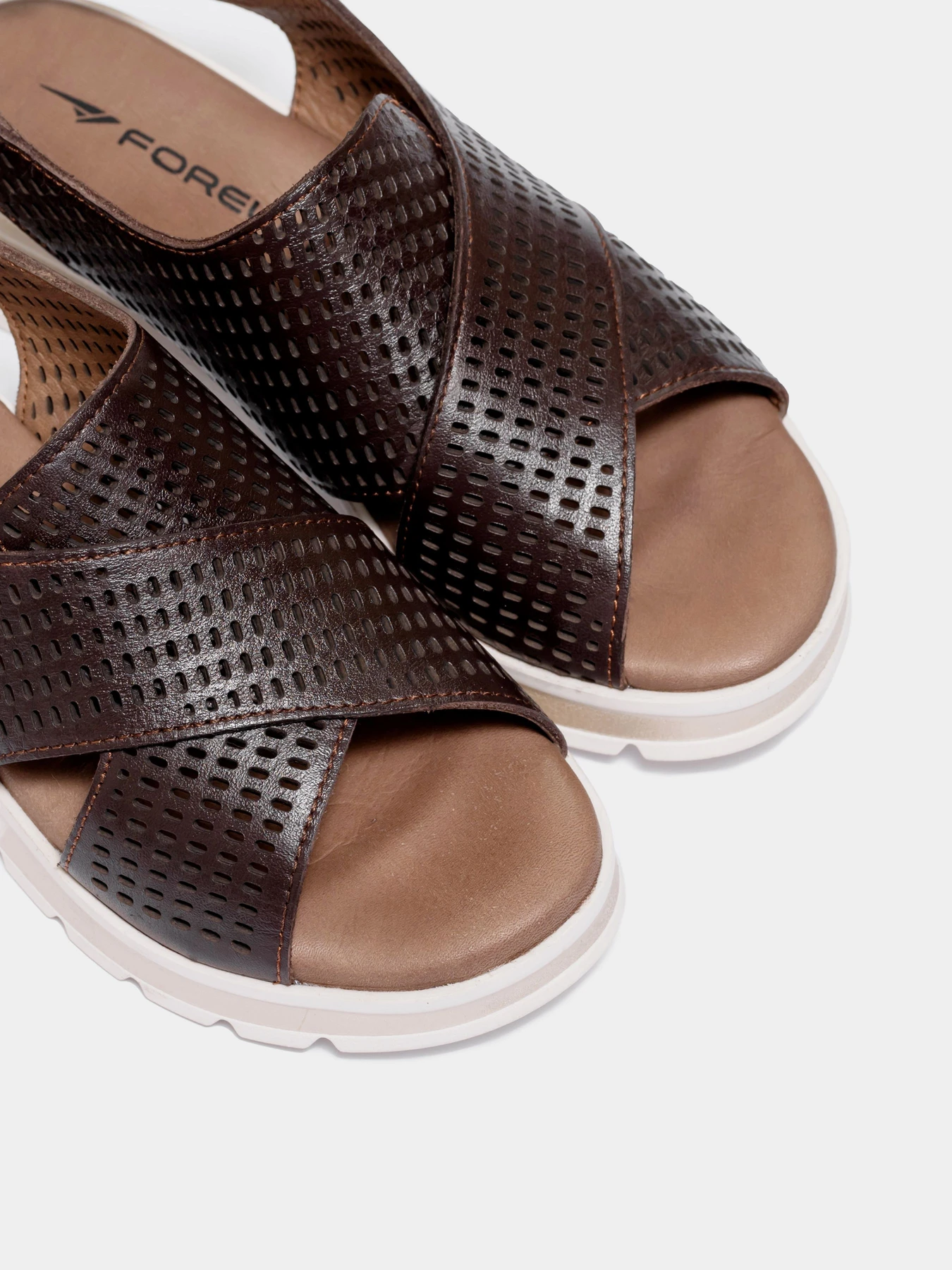 Сандалії Forelli модель 13803-Darkbrown Фото