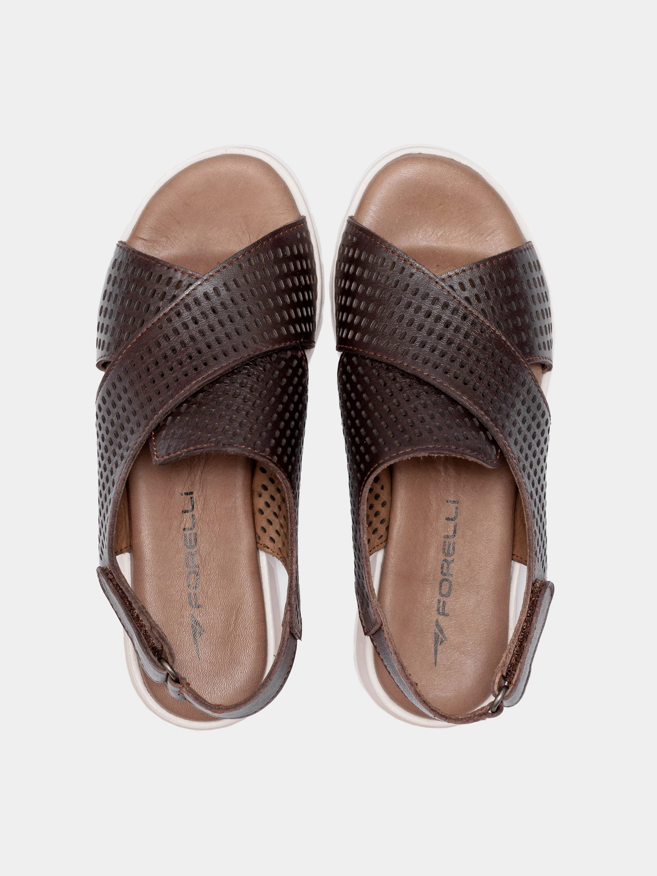 Сандалії Forelli модель 13803-Darkbrown Фото
